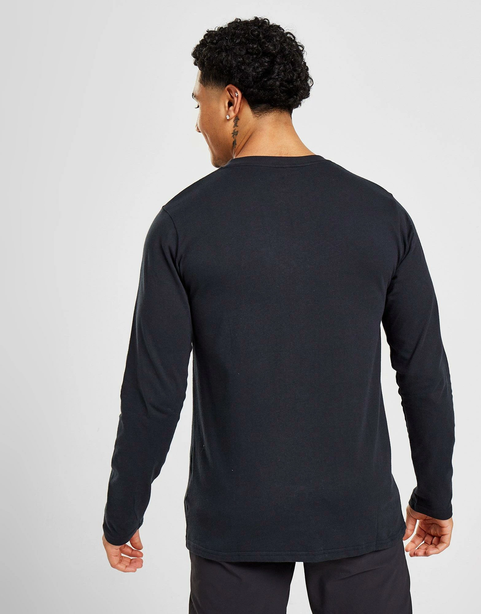 Berghaus Logo Langærmet T-Shirt Herre Sort 5 Berghaus Logo Langærmet T-Shirt Herre Sort - Billede 3