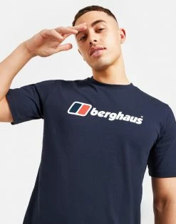 Berghaus Large Logo T-shirt Blå