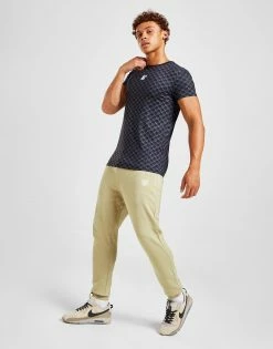 SikSilk Fleece Joggers Brun -Herretoj Salg jd 507963 d