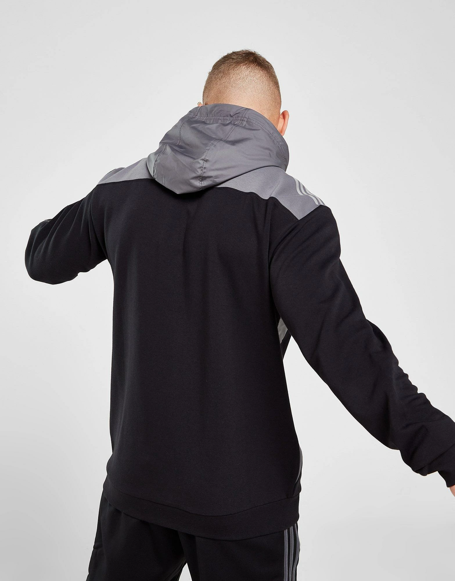 Adidas Tech Full Zip Hoodie Sort 7 Adidas Tech Full Zip Hoodie Sort - Billede 5