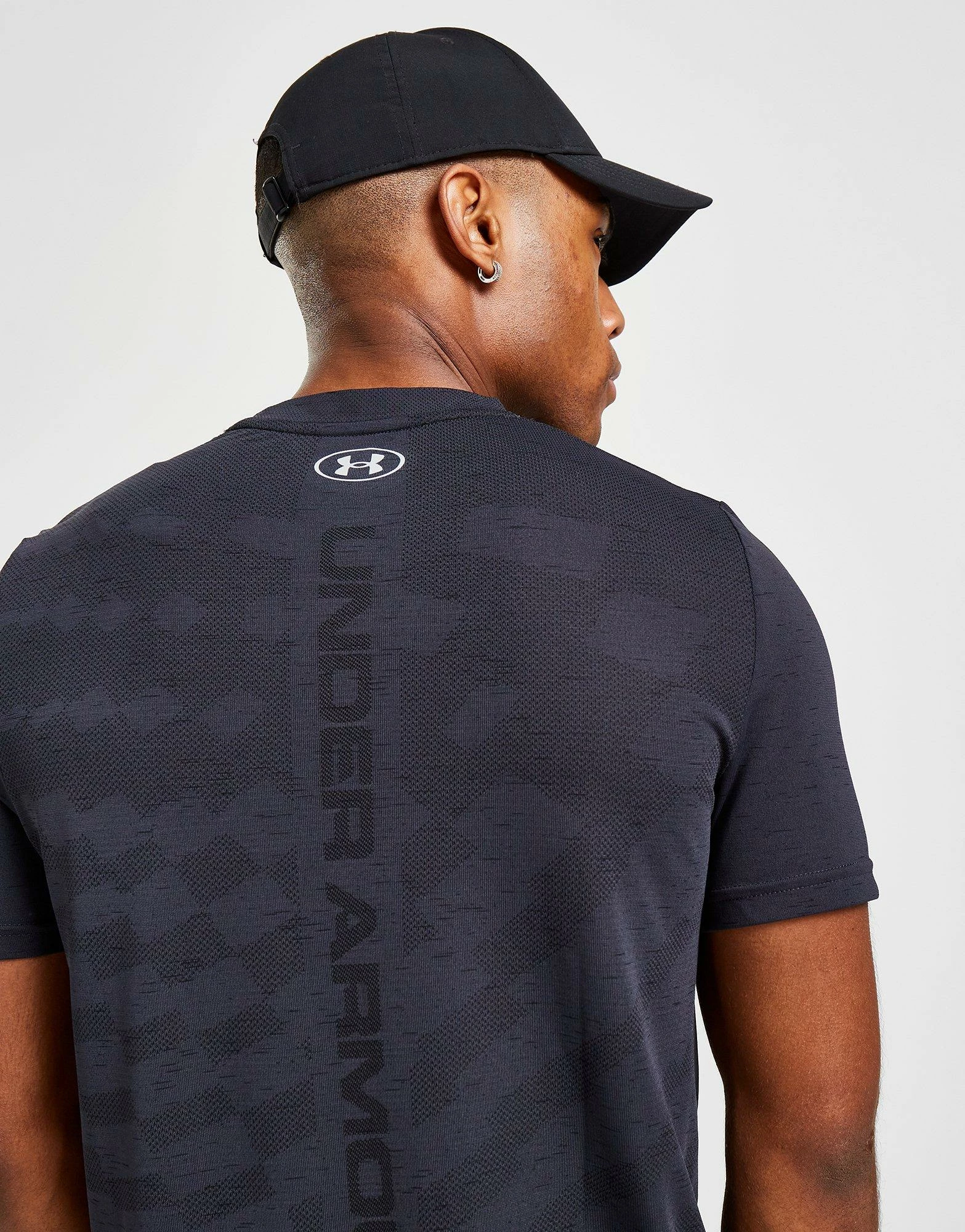 Under Armour Vanish Radial T-shirt Sort 4 Under Armour Vanish Radial T-shirt Sort - Billede 2