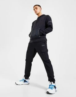 Under Armour Woven Wordmark Cargo Track Pants Sort