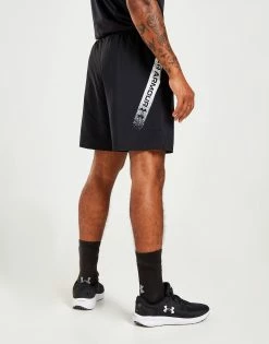 Under Armour Woven Graphic Shorts Herre Sort -Herretoj Salg jd 510927 c