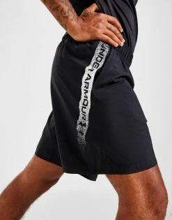 Under Armour Woven Graphic Shorts Herre Sort -Herretoj Salg jd 510927 d