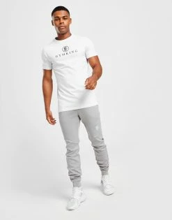 Gym King Pro Logo T-Shirt Herre Hvid -Herretoj Salg jd 511554 d