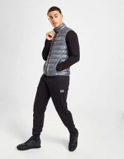 Emporio Armani EA7 Core Down Gilet Grå -Herretoj Salg jd 511679 d