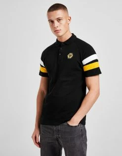 Official Team Wolverhampton Wanderers FC Essential Polo Shirt Sort -Herretoj Salg jd 513275 c
