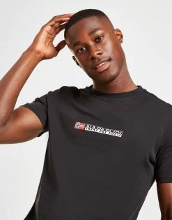 Napapijri Sory Flag T-Shirt Herre Sort 9 Napapijri Sory Flag T-Shirt Herre Sort -Herretoj Salg jd 515749 c