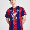 Score Draw Crystal Palace FC 1990 Retro FA Cup Shirt Rød -Herretoj Salg jd 521388 a