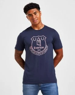 Hummel Everton FC Logo Graphic T-Shirt Blå -Herretoj Salg jd 524972 c