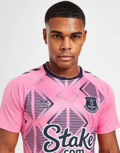 Hummel Everton FC 2022/23 Away Shirt Pink