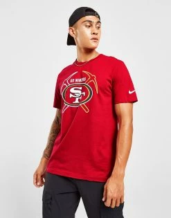 Nike NFL San Fransisco 49ers Logo T-Shirt Rød 9 Nike NFL San Fransisco 49ers Logo T-Shirt Rød -Herretoj Salg jd 525073 c