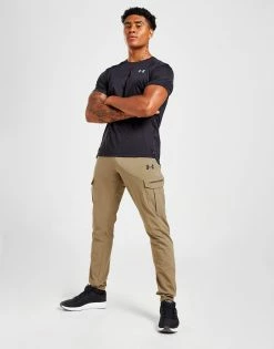 Under Armour Woven Wordmark Cargo Track Pants Brun