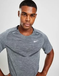 Nike TechKnit Ultra T-Shirt Grå -Herretoj Salg jd 527419 e