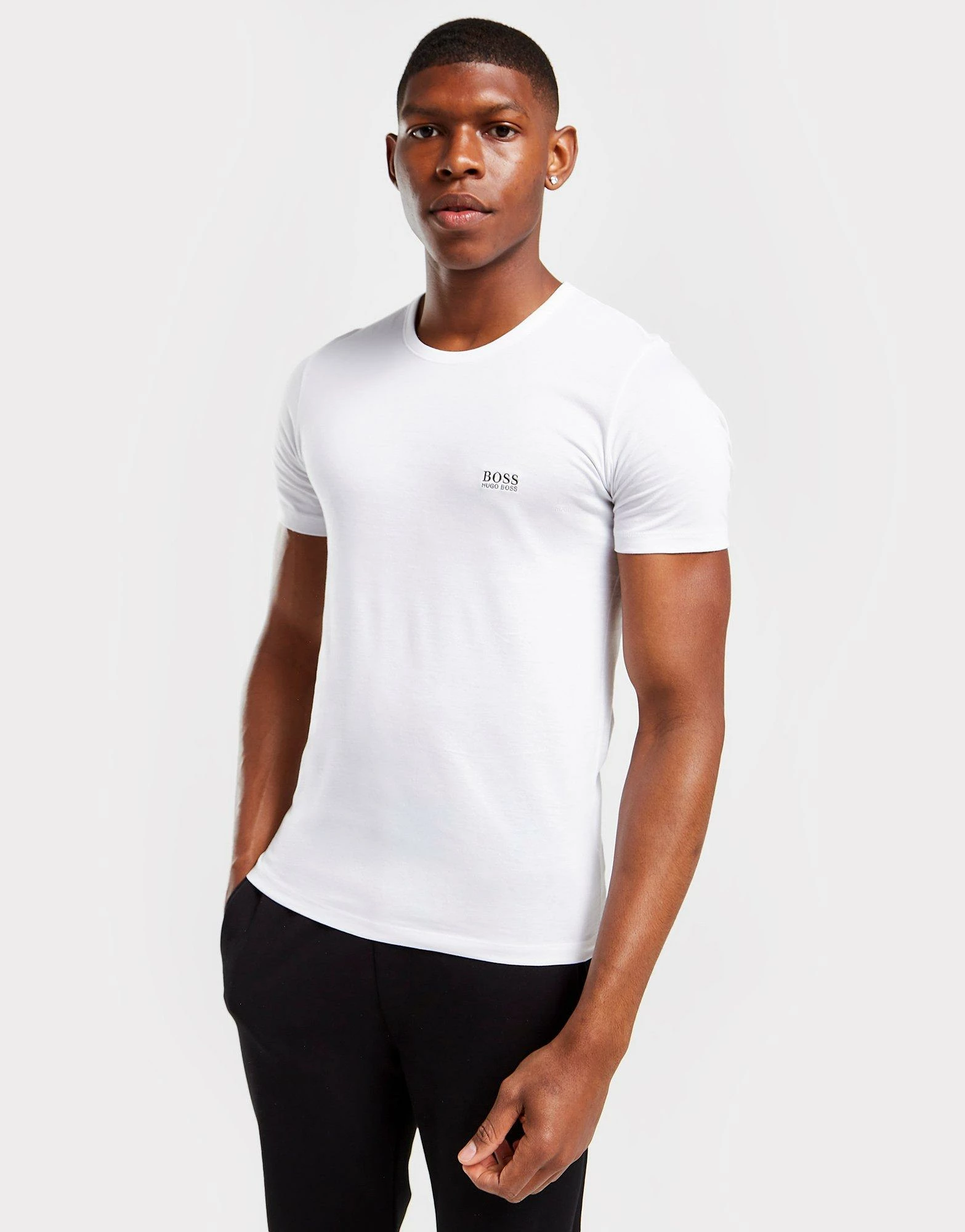 BOSS Loungewear 3-Pak Lounge T-Shirts Herre Grå 5 BOSS Loungewear 3-Pak Lounge T-Shirts Herre Grå - Billede 3