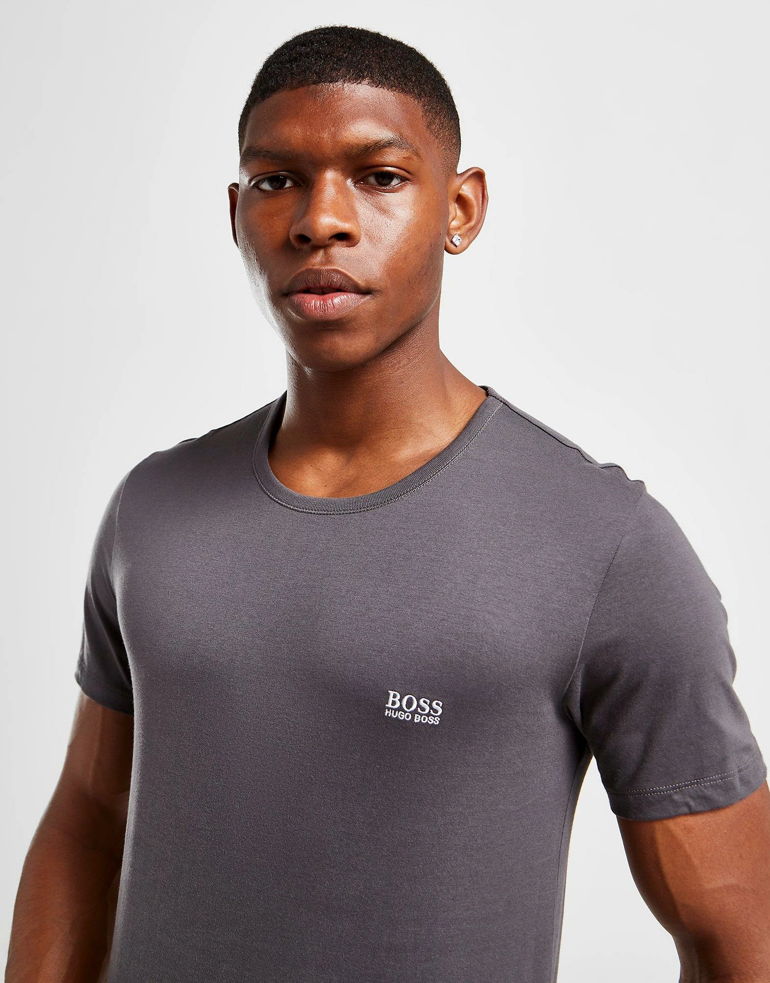 BOSS Loungewear 3-Pak Lounge T-Shirts Herre Grå 9 BOSS Loungewear 3-Pak Lounge T-Shirts Herre Grå - Billede 7