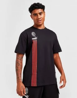 Puma AC Milan Culture T-Shirt Herre Sort