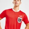 Puma Østrig 2022 Hjemmebanetrøje Herre Rød -Herretoj Salg jd 527671 a