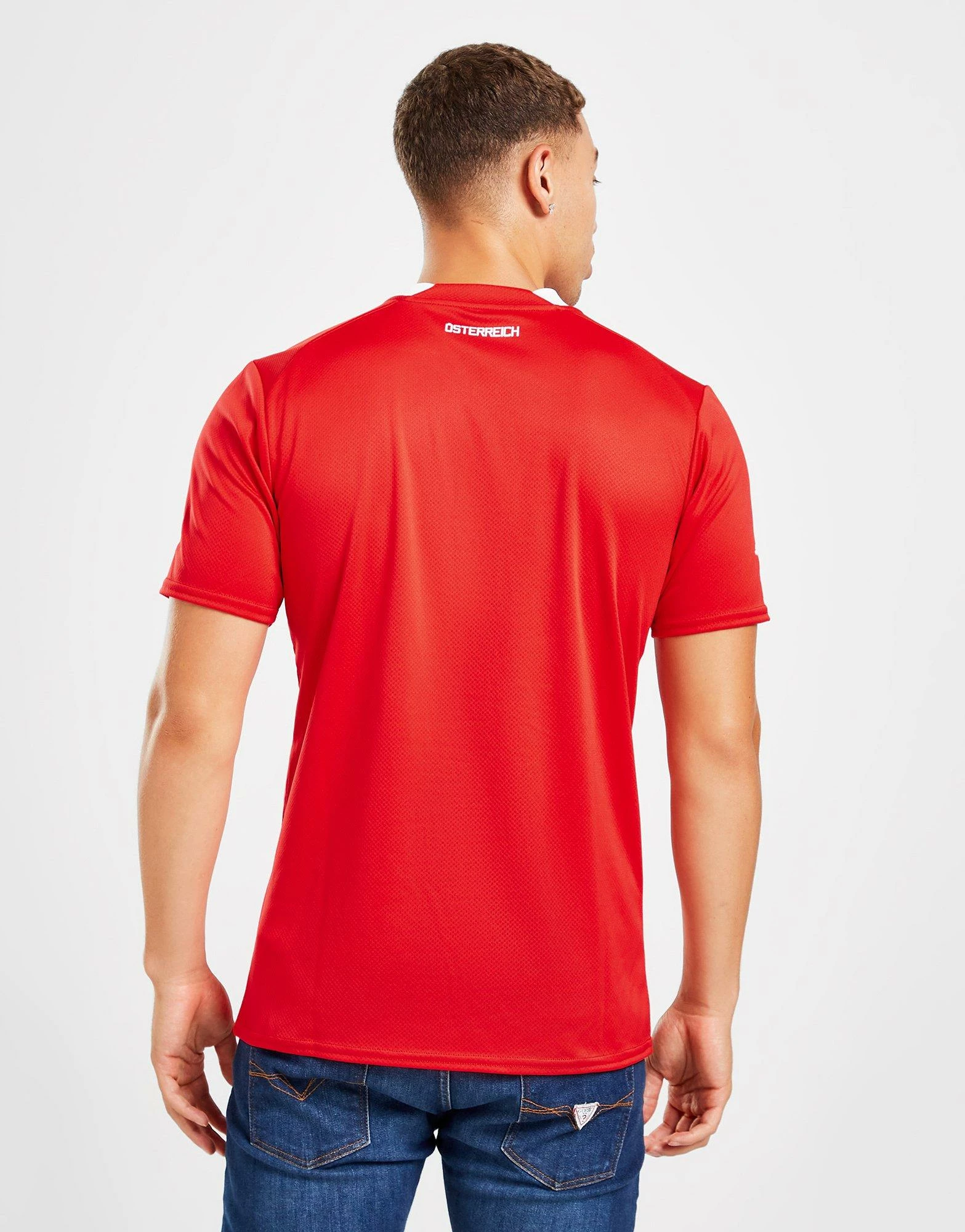 Puma Østrig 2022 Hjemmebanetrøje Herre Rød 4 Puma Østrig 2022 Hjemmebanetrøje Herre Rød - Billede 2