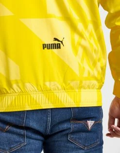 Puma Burussia Dartmund Pre Match Jacket Gul -Herretoj Salg jd 527680 d