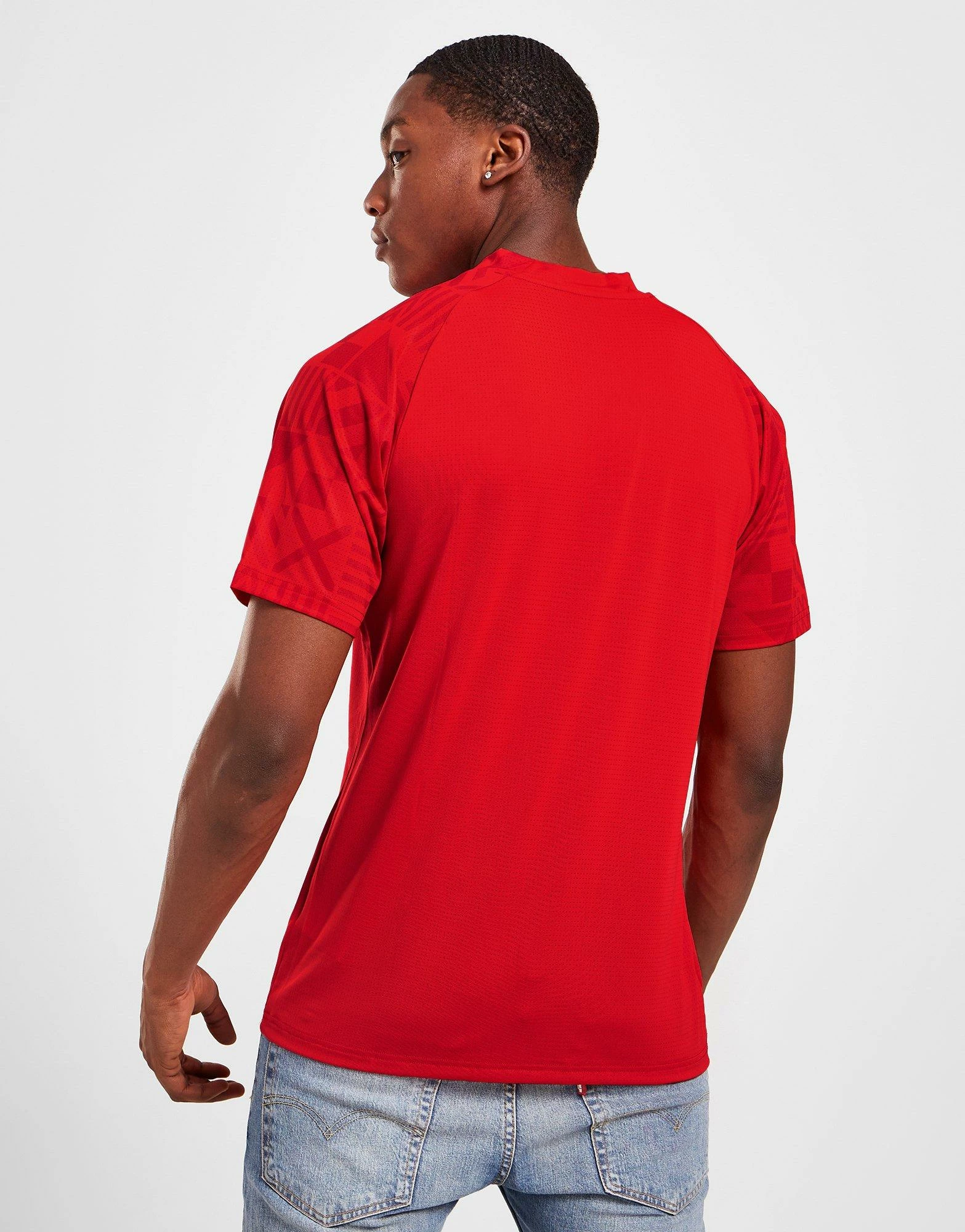 Puma Ghana Pre Match Shirt Rød 5 Puma Ghana Pre Match Shirt Rød - Billede 3