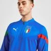 Puma Italy Training 1/4 Zip Top Blå 2 Puma Italy Training 1/4 Zip Top Blå -Herretoj Salg jd 527696 a