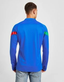 Puma Italy Training 1/4 Zip Top Blå -Herretoj Salg jd 527696 c