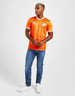 Puma Ivory Coast 2022 Home Shirt Orange 13 Puma Ivory Coast 2022 Home Shirt Orange -Herretoj Salg jd 527700 f