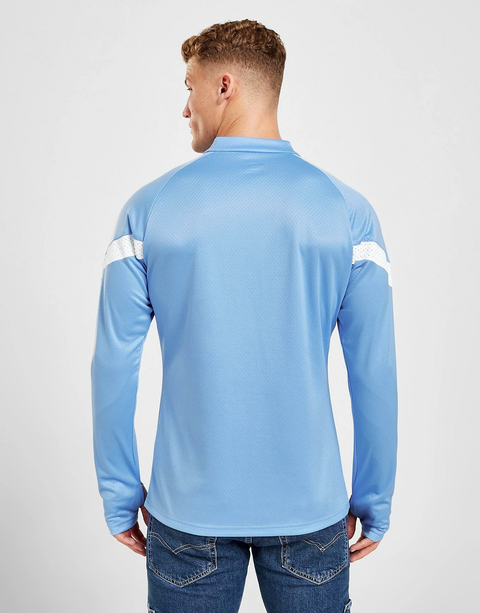 Puma Manchester City FC Training 1/4 Zip Top Blå 5 Puma Manchester City FC Training 1/4 Zip Top Blå - Billede 3
