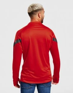Puma AC Milan Training 1/4 Zip Top Rød -Herretoj Salg jd 527914 b