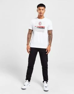 Puma AC Milan Core T-Shirt Hvid 8 Puma AC Milan Core T-Shirt Hvid -Herretoj Salg jd 527916 c