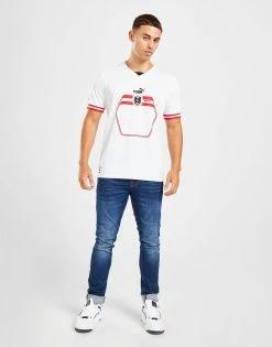 Puma Østrig 2022 Udebanetrøje Herre Hvid 13 Puma Østrig 2022 Udebanetrøje Herre Hvid -Herretoj Salg jd 527918 f