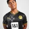 Puma Borussia Dortmund Udebanetrøje Herre Sort -Herretoj Salg jd 527921 a