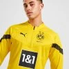 Puma Borussia Dortmund Training 1/4 Zip Top Gul 2 Puma Borussia Dortmund Training 1/4 Zip Top Gul -Herretoj Salg jd 527933 a