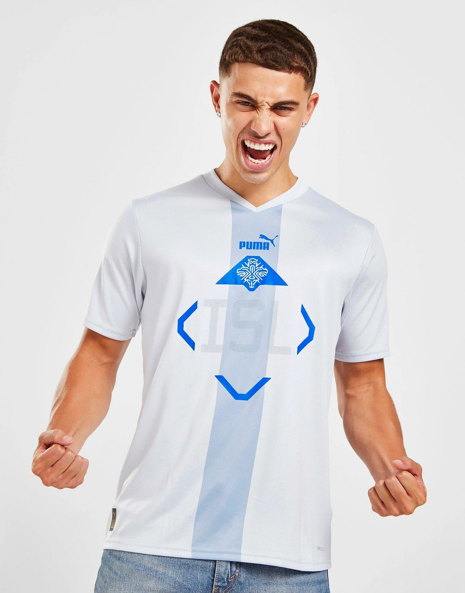 Puma Iceland 2022 Away Shirt Hvid 7 Puma Iceland 2022 Away Shirt Hvid - Billede 5