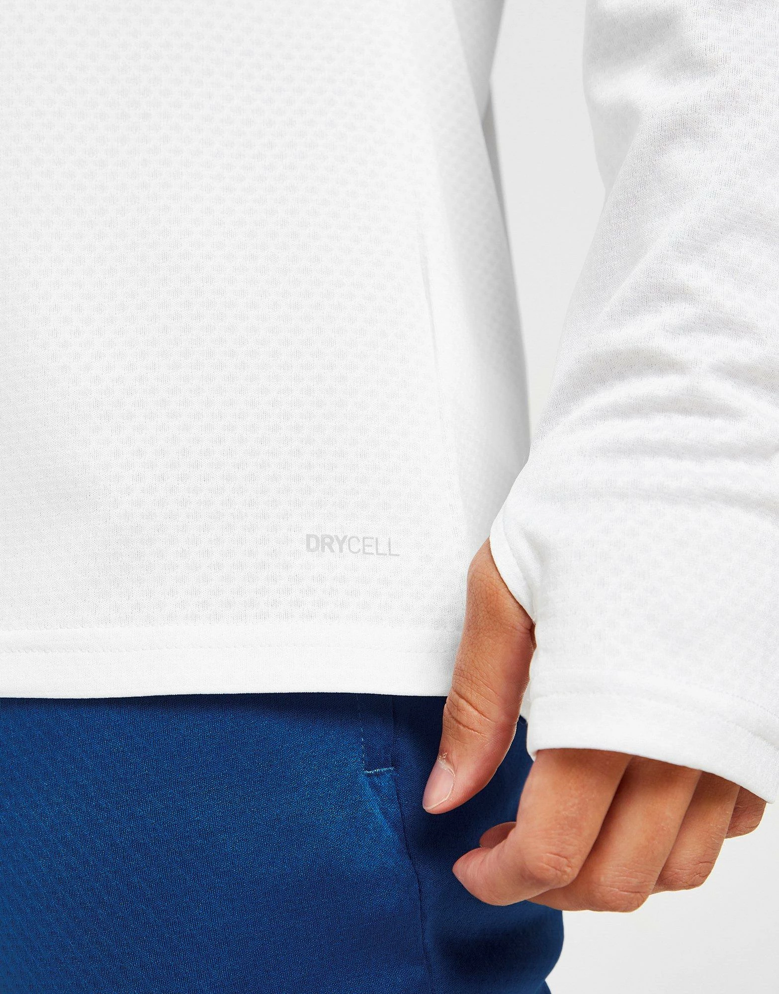 Puma Olympique Marseille Training 1/4 Zip Top Hvid 7 Puma Olympique Marseille Training 1/4 Zip Top Hvid - Billede 5