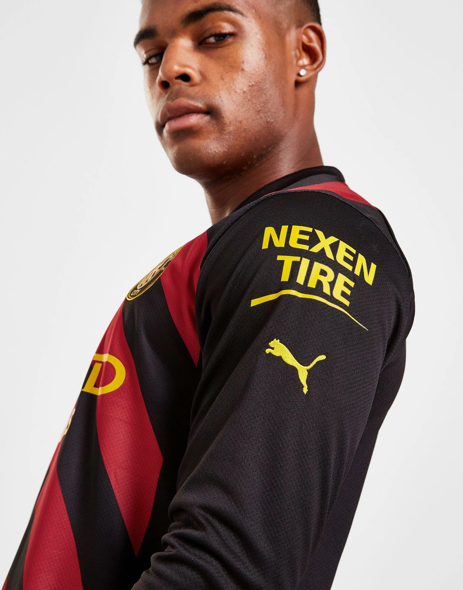 Puma Manchester City FC 2022/23 Langærmet Udebanetrøje Herre Sort 6 Puma Manchester City FC 2022/23 Langærmet Udebanetrøje Herre Sort - Billede 4