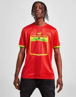 Puma Ghana 2022 Away Shirt Rød -Herretoj Salg jd 528028 b