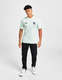 Puma Olympique Marseille Pre Match Shirt Blå -Herretoj Salg jd 528033 d