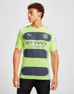 Puma Manchester City FC 2022/23 Third Shirt Gul 8 Puma Manchester City FC 2022/23 Third Shirt Gul -Herretoj Salg jd 528036 b