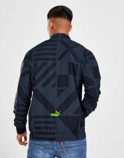 Puma Manchester City FC Pre Match Jacket Blå -Herretoj Salg jd 528050 c