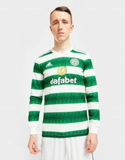 Adidas Celtic FC 2022/23 Home Long Sleeve Shirt Hvid
