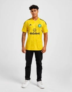 Adidas Celtic FC 2022/23 Home Goalkeeper Shirt Gul -Herretoj Salg jd 528083 e