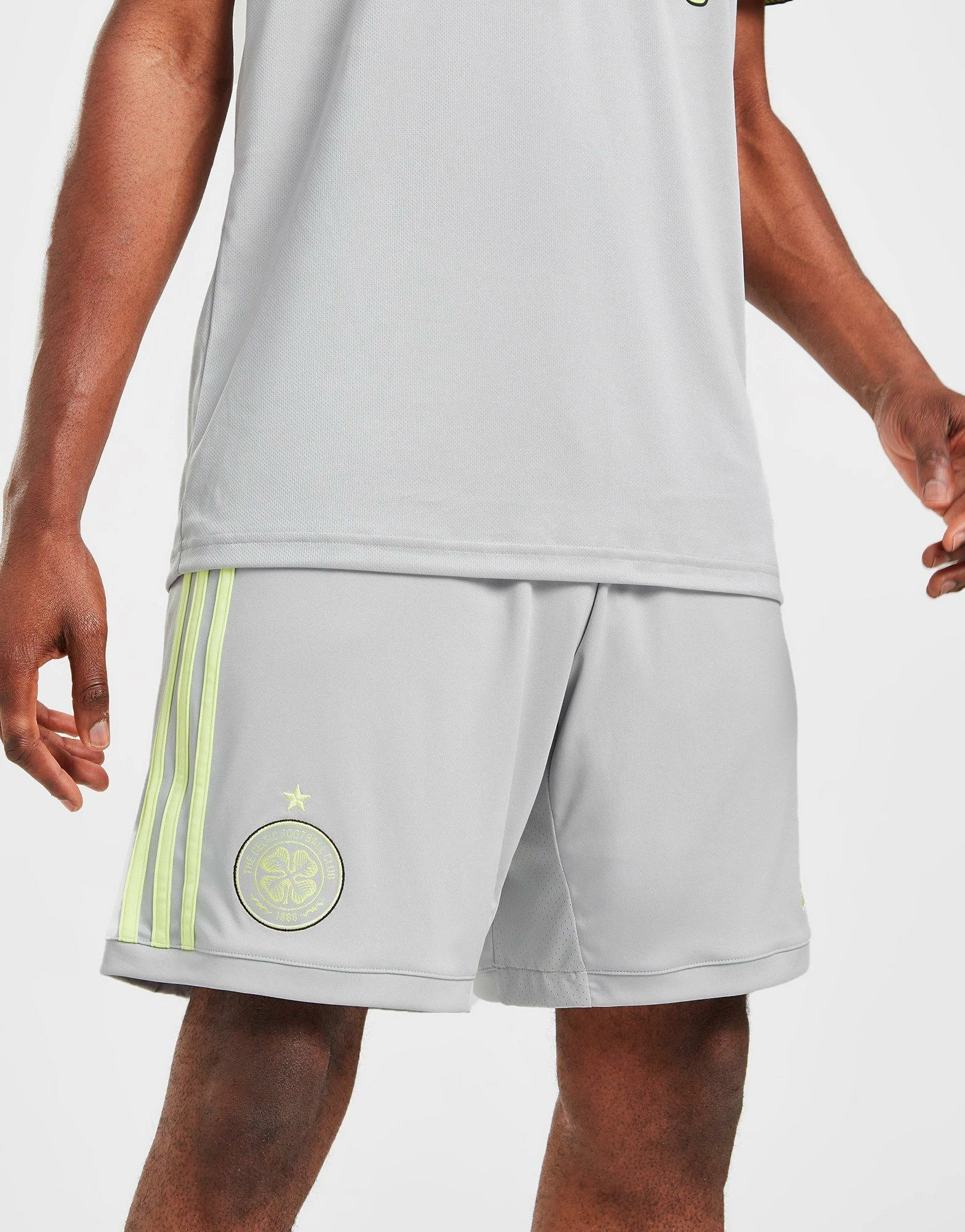 Adidas Celtic FC 2022/23 Third Shorts Grå 4 Adidas Celtic FC 2022/23 Third Shorts Grå - Billede 2