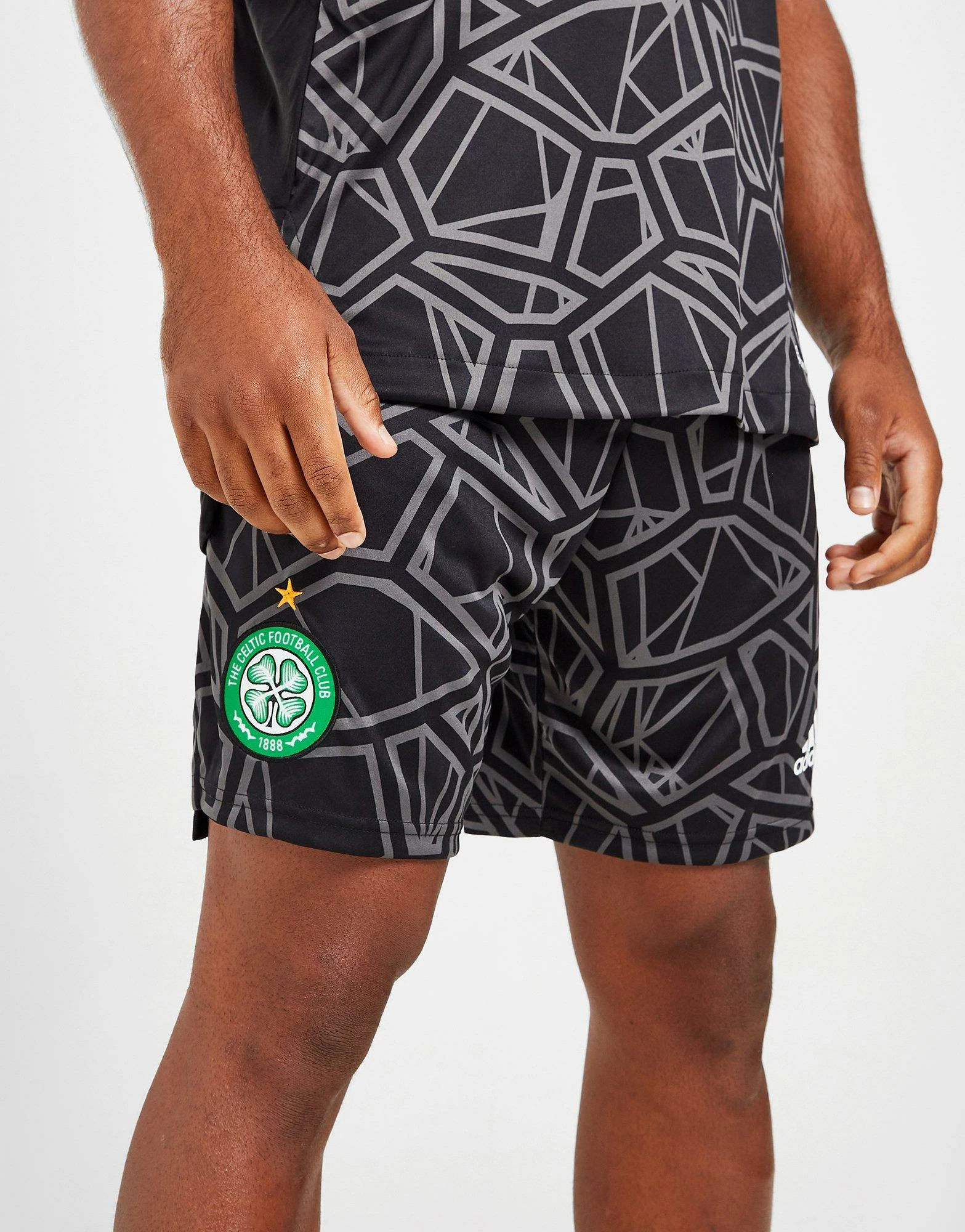 Adidas Celtic Fc 2022/23 Goalkeeper Third Shorts Sort 4 Adidas Celtic Fc 2022/23 Goalkeeper Third Shorts Sort - Billede 2