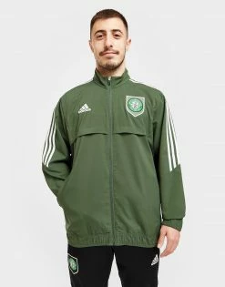 Adidas Celtic Fc Presentation Jacket Pre Order Grøn