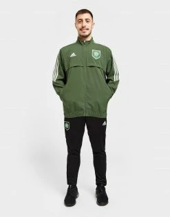 Adidas Celtic Fc Presentation Jacket Pre Order Grøn -Herretoj Salg jd 528232 c