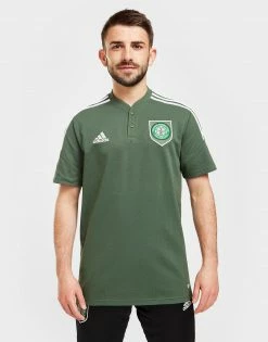 Adidas Celtic Fc Training Polo Shirt Pre Order Grøn