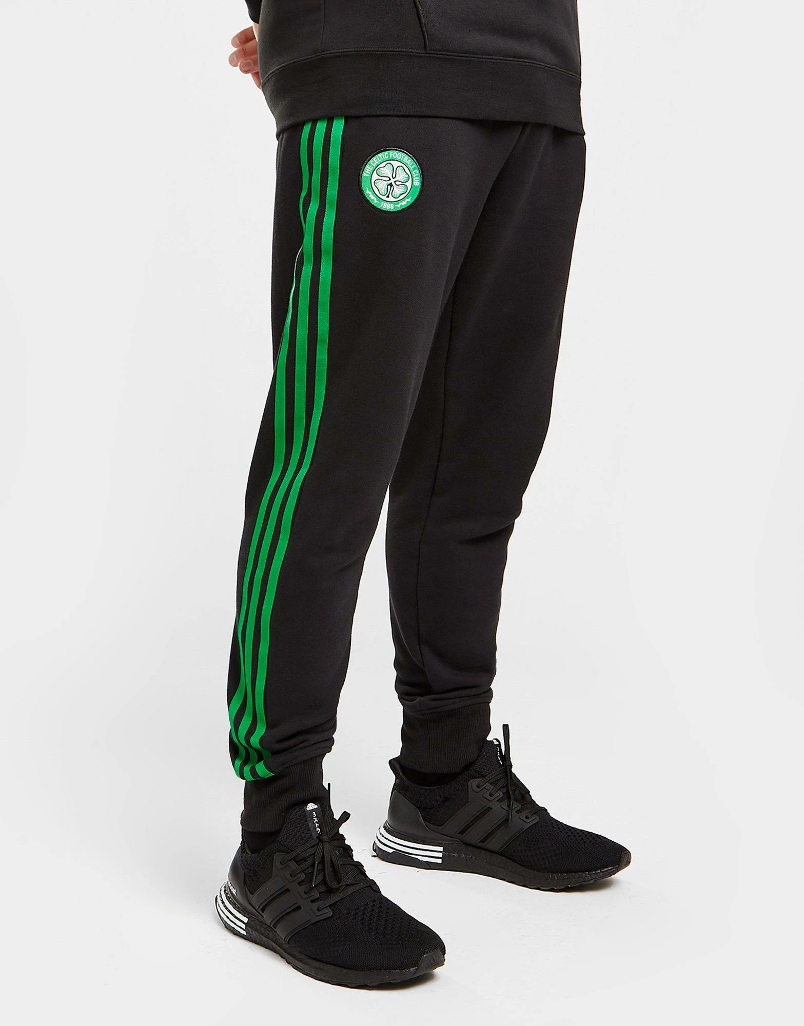 Adidas Celtic FC DNA Joggers Sort 3 Adidas Celtic FC DNA Joggers Sort
