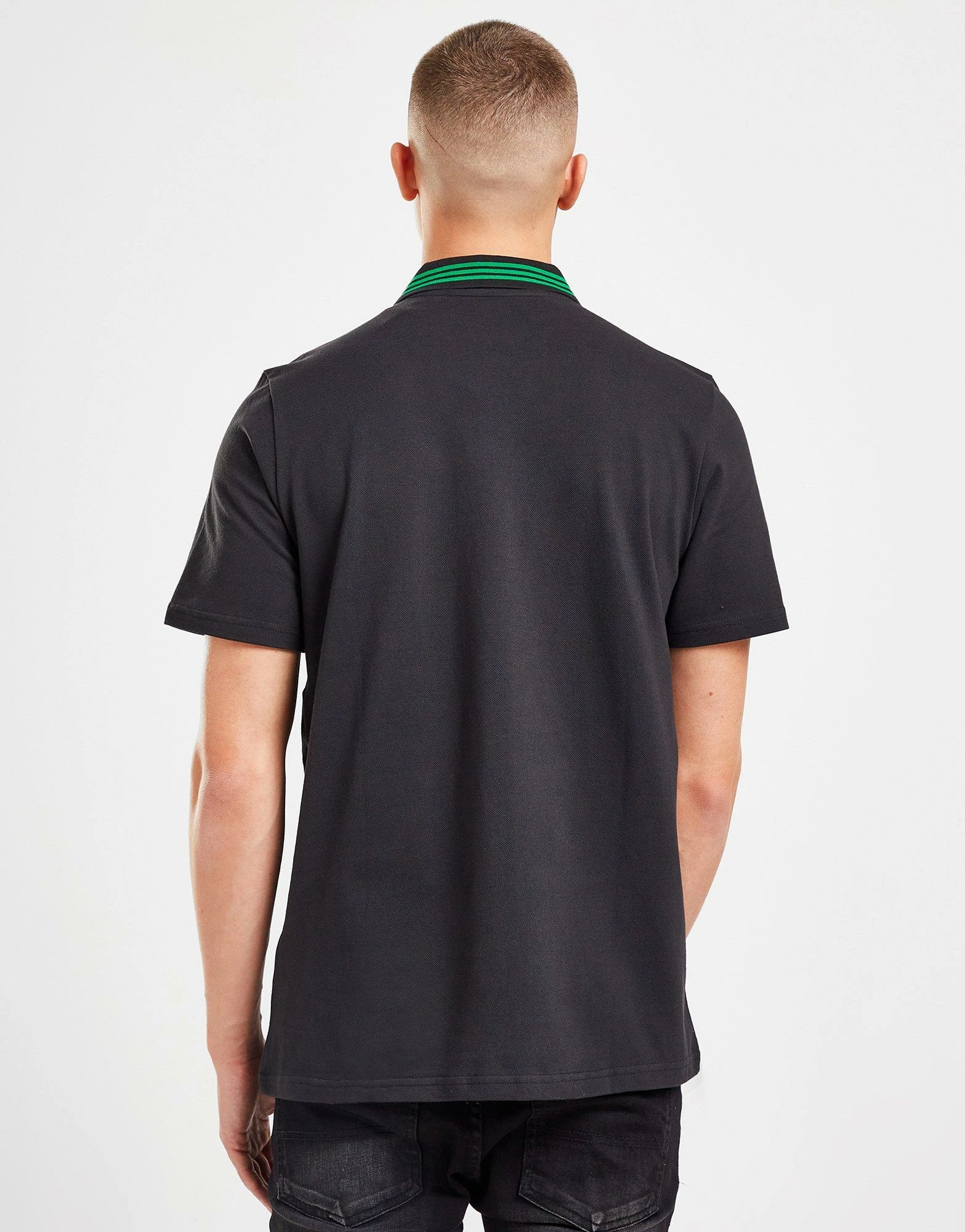 Adidas Celtic FC DNA Polo Shirt Sort 4 Adidas Celtic FC DNA Polo Shirt Sort - Billede 2